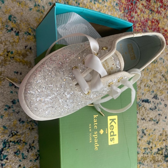 Cream glitter Keds - Picture 3 of 3